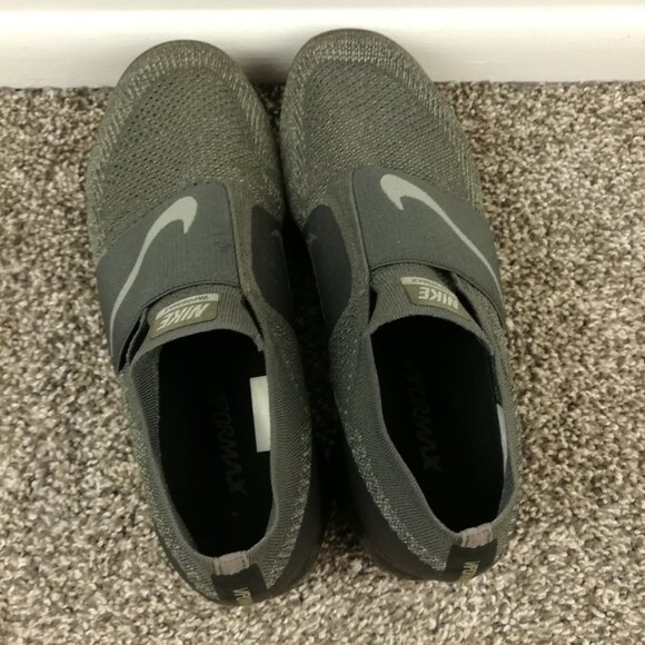 Nike Air Vapormax Moc Midnight Fog Black Grey Mens 10.5 Rare AH3397-013 - Picture 6 of 9